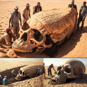 Desert Secrets Revealed: Archaeologists Unearth Alien Humanoid Skeleton, Rewriting History.