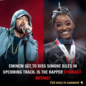 BREAKING NEWS : Eminem Set to Diss Simone Biles in Upcoming Track: Is the Rapper Gymnast-Hating? t