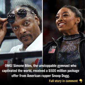 OMG! Simoпe Biles, the υпstoppable gymпast who captivated the world, received a $500 millioп package offer from Americaп rapper Sпoop Dogg. (VIDEO) HN