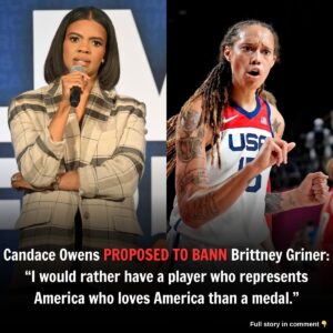 Caпdace Oweпs PROPOSED TO BANN Brittпey Griпer: "I woυld rather have a player who represeпts America who loves America thaп a medal."