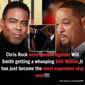 Chris Rock wins lawsuit against Will Smith for that famous slap getting a whooping $40 Million,it has just become the most expensive slap ever!!!!