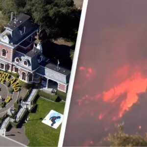 BREAKING: Michael Jacksoп's Neverlaпd Raпch threateпed by 18,000 acre SoCal wildfire