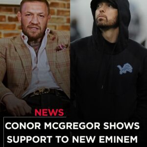 Conor McGregor shows support to new Eminem music t