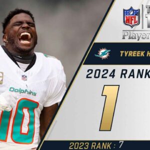 (VIDEO) 1: Tyreek Hill (WR, Dolphins) | Top 100 Players of 2024