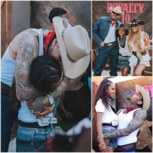 CHRIS BROWN AND NIA GUZMAN THROW RODEO-THEMED PARTY FOR DAUGHTER ROYALTY