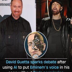 David Guetta Stirs Up Storm by Using AI to Feature Eminem’s Voice in His Latest Track! Fans Divided: Genius or Blasphemy? t