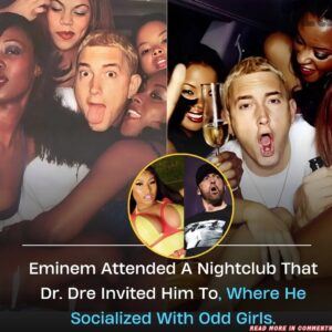 Eminem Attended A Nightclub That Dr. Dre Invited Him To, Where He Socialized With Odd Girls.t