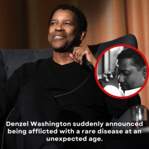 Denzel Washington suddenly announced being afflicted with a rare DISEASE at an UNEXPECTED age.