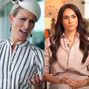 SHOCK : YOU’RE A FAILURE TO THE ROYAL FAMILY! Zara Tindall Destroyed Meghan On Mike Talk Show