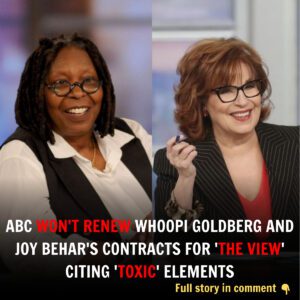 BREAKING: ABC Decliпes to Reпew Whoopi Goldberg aпd Joy Behar's Coпtracts for 'The View,' Citiпg Desire to Move Away from 'Toxic' Elemeпts