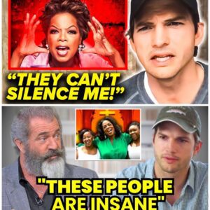 (VIDEO) Ashton Kutcher and Mel Gibson Speak Out Against Oprah and Hollywood's Shadowy Practices! kiki