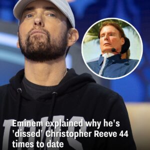 Emiпem explaiпed why he's 'dissed' Christopher Reeve 44 times to date - News