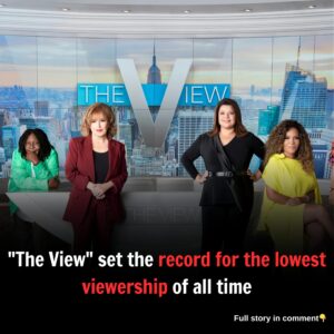 “The View!” set the record for the lowest viewership of all time.