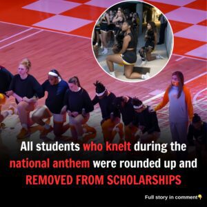 KNEELING: After the University of Texas, all students who knelt during the national anthem were rounded up and REMOVED FROM SCHOLARSHIPS