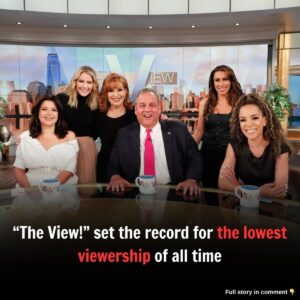 “The View!” set the record for the lowest viewership of all time