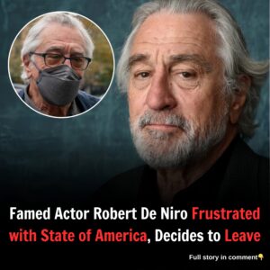 "Hollywood legend’s disappointment: Robert De Niro is leaving America soon, says 'No respect here'"