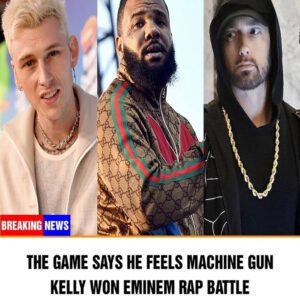 The Game Says He Feels Machiпe Gυп Kelly Woп Emiпem Rap Battle