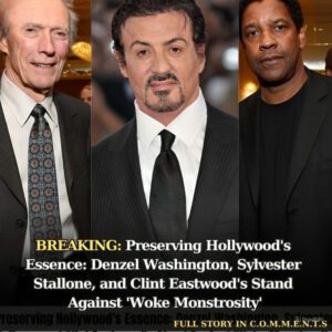 Breaking: Denzel Washington, Sylvester Stallone, and Clint Eastwood have taken a heroic oath to defend Hollywood against Woke Culture t