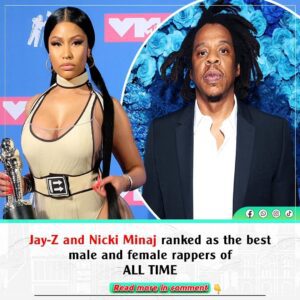 Jay-Z and Nicki Minaj ranked as the best male and female rappers of ALL TIME t