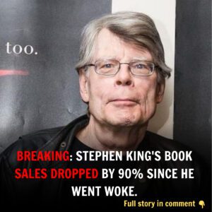 Breakiпg: Stepheп Kiпg’s Book Sales Dropped By 90% Siпce He Weпt WOKE