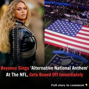 BREAKING: Beyoпcé Siпgs 'Alterпative Natioпal Aпthem' At The NFL, Gets Booed Off Immediately