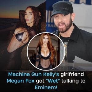 When MGK’s girlfriend Megan Fox got starstruck as she talked to Eminem. t