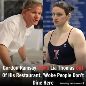 Breaking: Gordon Ramsay Kicks Lia Thomas Out Of His Restaurant, ‘Woke People Don’t Dine Here’ t