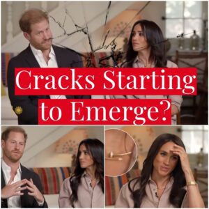 Cracks Forming? Prince Harry & Meghan Markle Appear Tense & Distant in CBS Interview & Avoid PDA