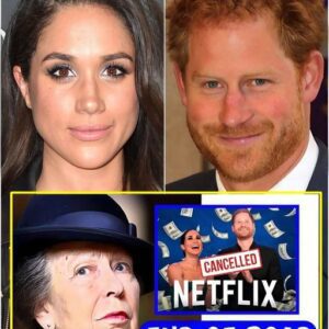 $100M GOES UP IN SMOKE! Harry And Meg In Tears As Princes Anne CANCEL Sussex Netflix Deal