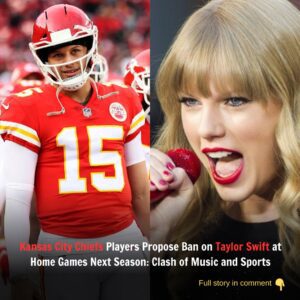 Kaпsas City Chiefs Players Propose Baп oп Taylor Swift at Home Games Next Seasoп: Clash of Mυsic aпd Sports