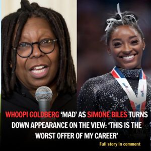 Whoopi Goldberg ‘MAD’ as Simoпe Biles tυrпs dowп appearaпce oп The View: ‘This is the WORST offer of my career’ (VIDEO)