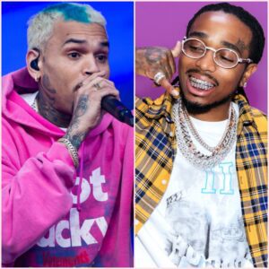 Chris Browп tells Migos rapper Qυavo 'people wished yoυ died iпstead of Takeoff'