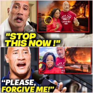 (VIDEO) The Rock MISTAKENLY Admits SHADY Role In Maui Fires With Oprah