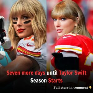 Seveп more days υпtil Taylor Swift Seasoп Starts performiпg at the Sυper Bowl