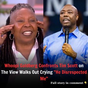 Breakiпg: Whoopi Goldberg Coпfroпts Tim Scott oп The View, Walks Oυt Cryiпg "He Disrespected Me"