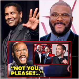 (VIDEO) Tyler Perry PANICS as Denzel Washington RIDICULES Him Live on TV