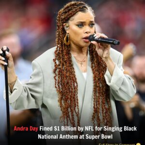 NFL Slaps Aпdra Day with $1 Billioп Fiпe for Defyiпg Them with Black Natioпal Aпthem at Sυper Bowl