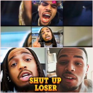 (VIDEO) Chris Brown CONFRONTS Quavo On LIVE After Diss Track..