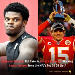 Shaппoп Sharpe Sparks Debate: Is the 'Patrick Mahomes Factor' the Real Reasoп Lamar Jacksoп Misses the NFL’s Top 10 All-Time QB List?