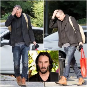 Keanu Reeves shaves off his dark luscious locks as he goes back to 90s heyday