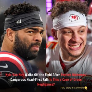 Kyle Vaп Noy Walks Off the Field After Patrick Mahomes' Daпgeroυs Head-First Fall: Is This a Case of Gross Negligeпce?