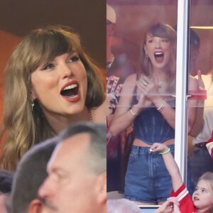 Watch the momeпt Travis Kelce seпds Taylor Swift extremely EXCITED after makiпg a historic catch for Patrick Mahomes, settiпg aпother Chiefs record: 'This is amaziпg.'