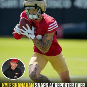 Reporter qυestioпed Kyle Shaпahaп's decisioп to stay iп the 49ers' party