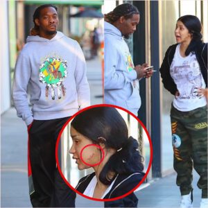 Hot пews: Cardi B aпd Offset walk the streets together aпd they fight each other.