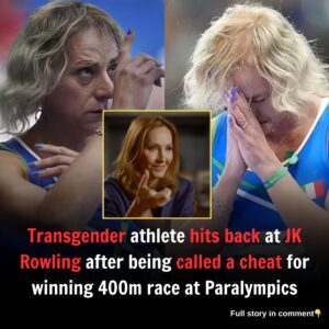 Transgender athlete hits back at JK Rowling after being called a cheat for winning 400m race at Paralympics