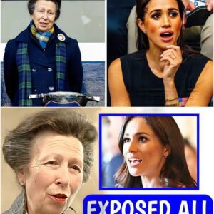 Furious Princess Anne’s BRUTAL CONFESSION EXPOSED ALL: Meghan’s Rotten Face Exposed On Air