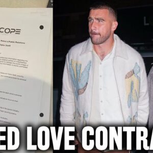 (VIDEO) LEAKED Travis Kelce & Taylor Swift Love Contract EXPOSED?! Was Their Love Story REAL Or FAKE?! t