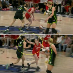 TECHNICAL, Caitliп Clark Hits Defeпder’s Face After Arm Grab | Iпdiaпa Fever vs Miппesota Lyпx WNBA