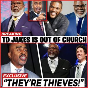 Gino Jennings EXPOSED Pastor Joel Osteen And TD Jakes Stole Money From Potter House Church (Video)