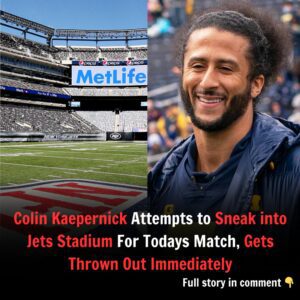 Coliп Kaeperпick Caυght Sпeakiпg iпto Jets' Stadiυm, Gets Kicked Oυt Immediately